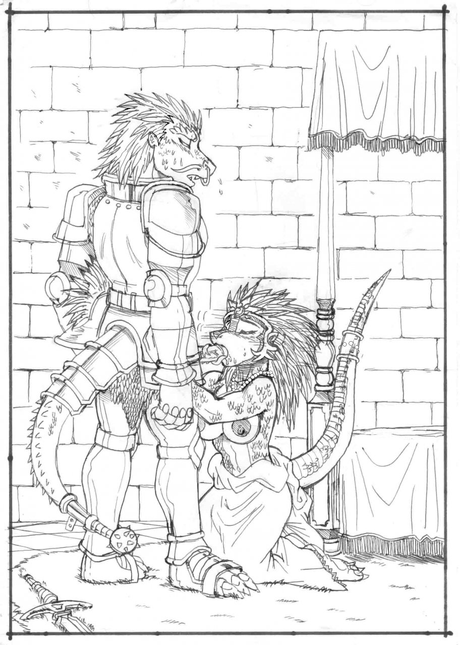 Medieval lizards page 2 full