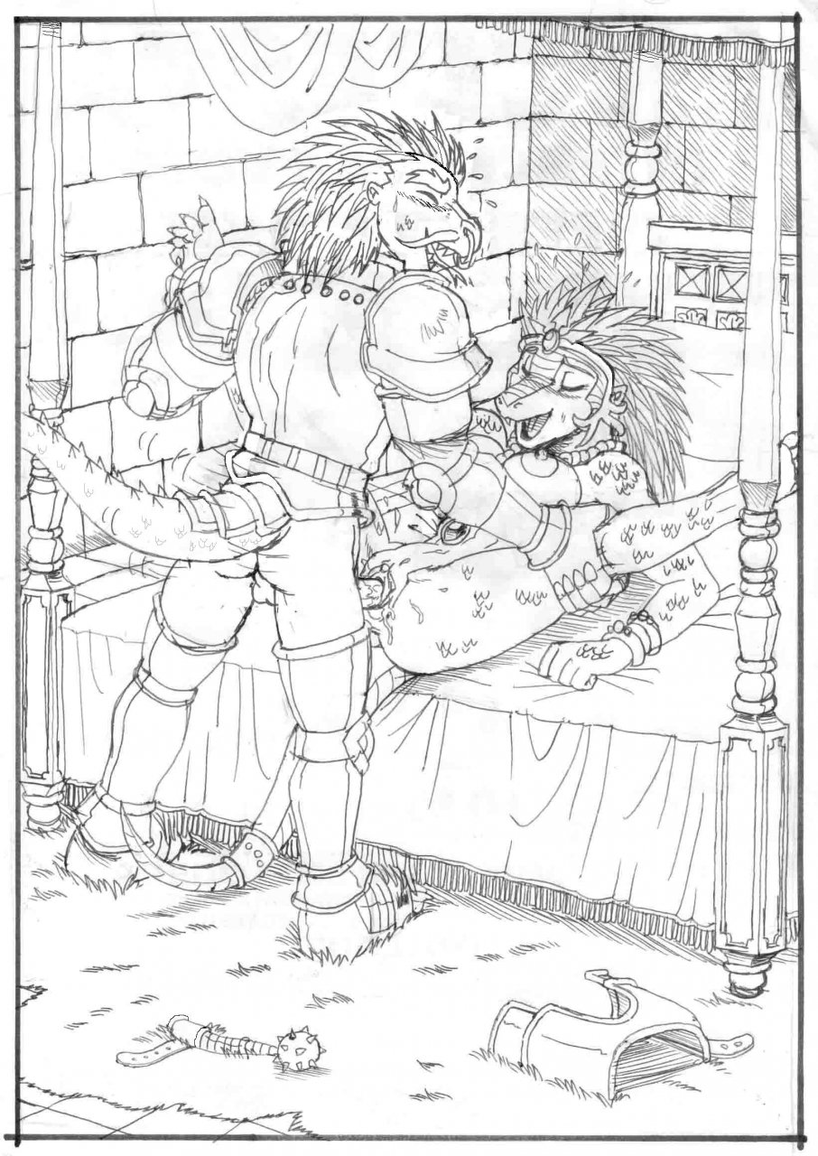 Medieval lizards page 4 full
