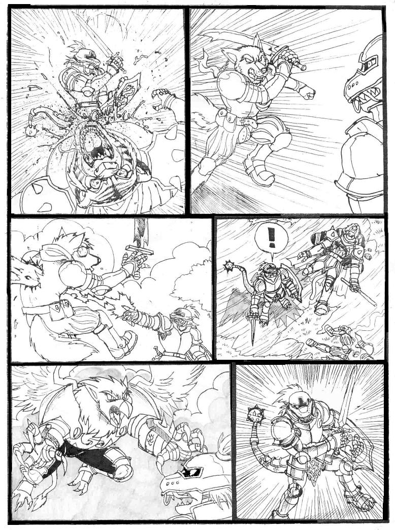 Medieval lizards page 7 full