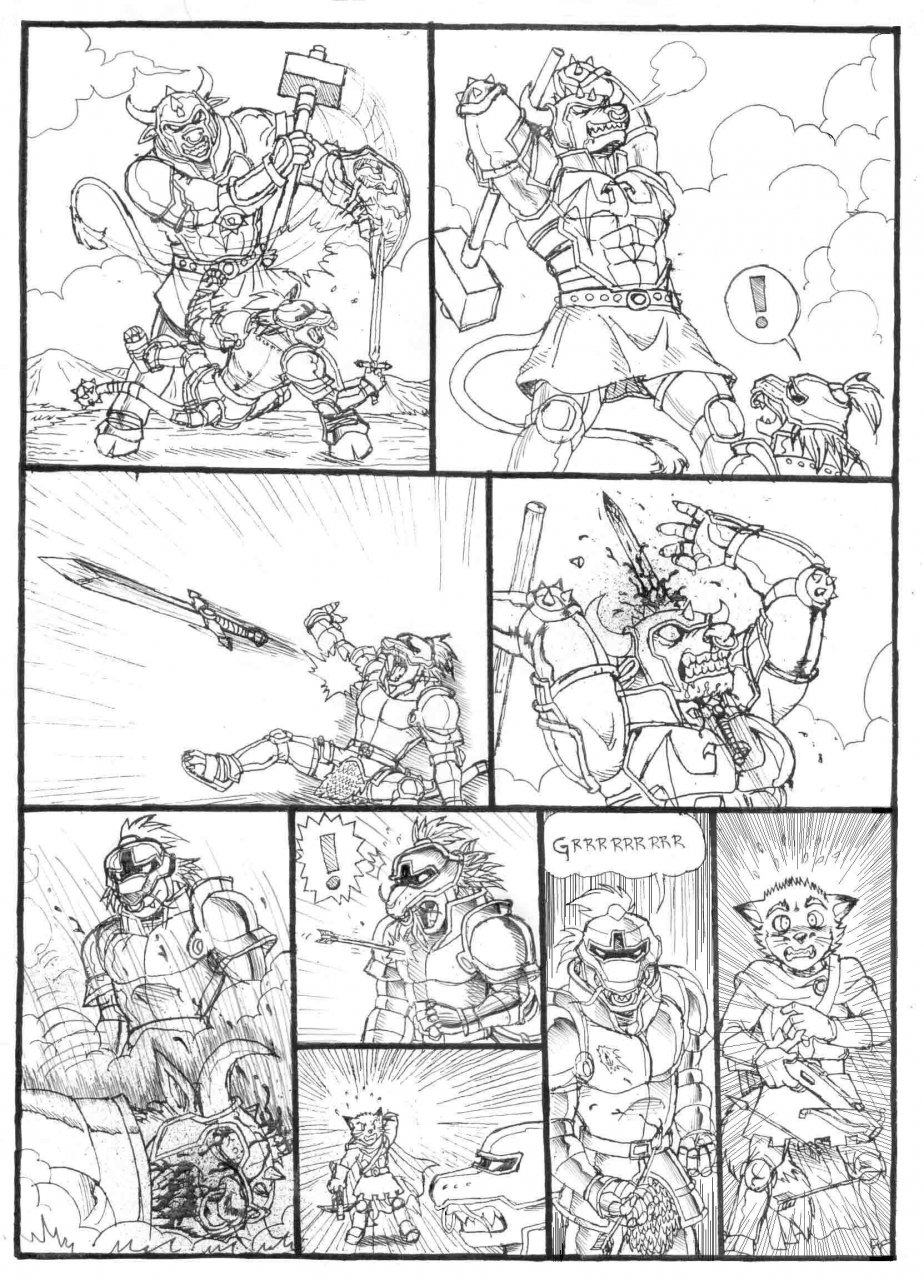 Medieval lizards page 9 full
