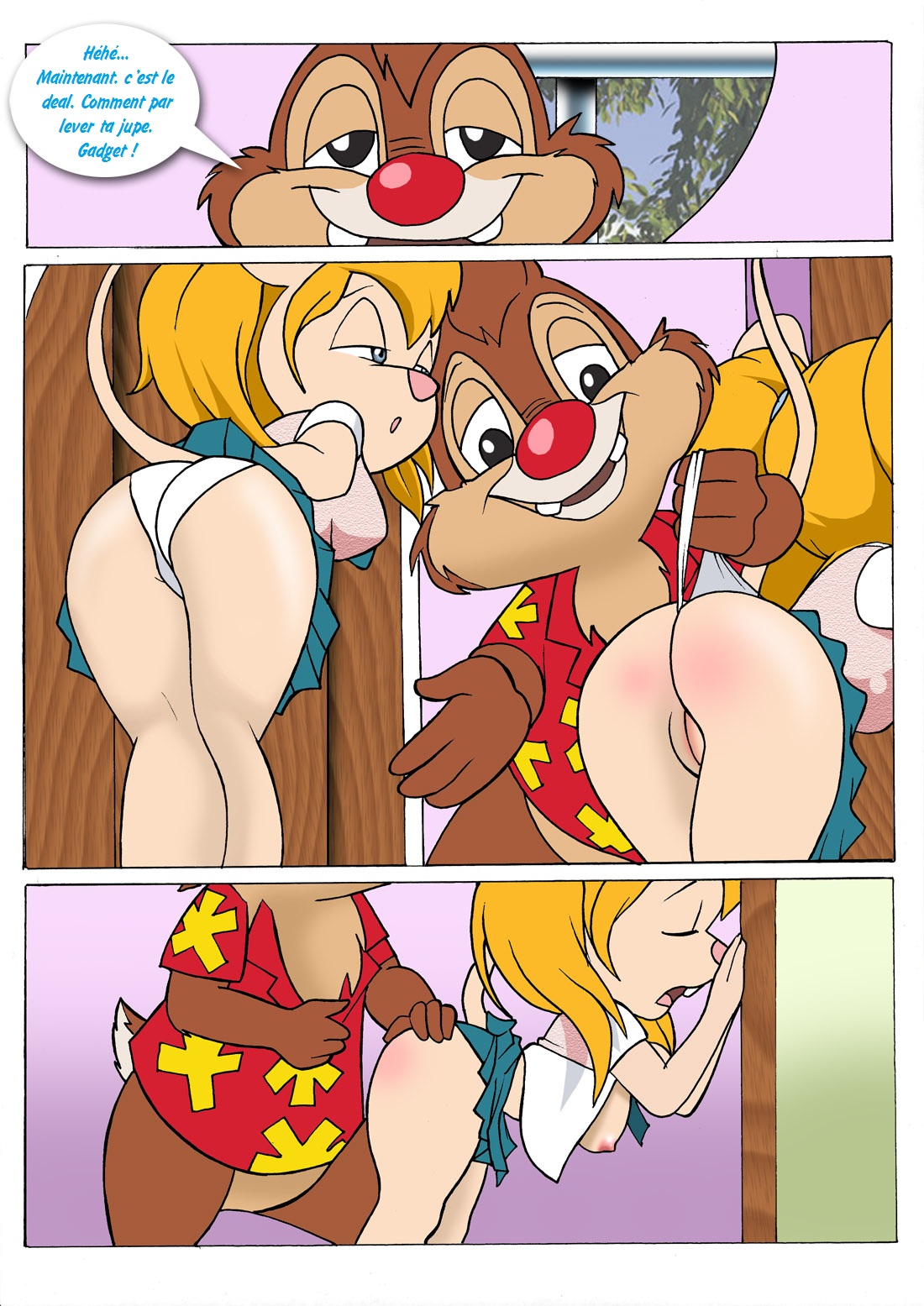 Rescue rodents 1: Gadget's bet, Gadget's bum page 6 full