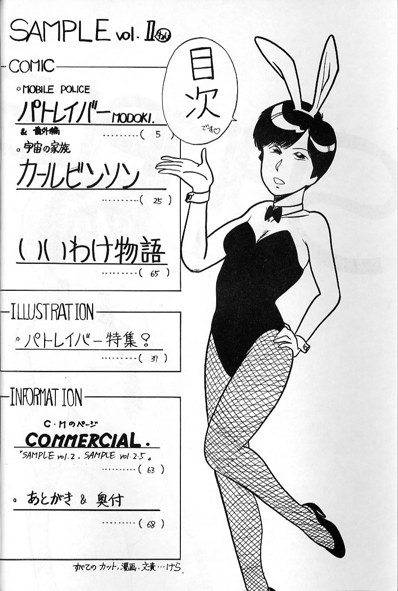 SAMPLE Vol. 1 page 3 full