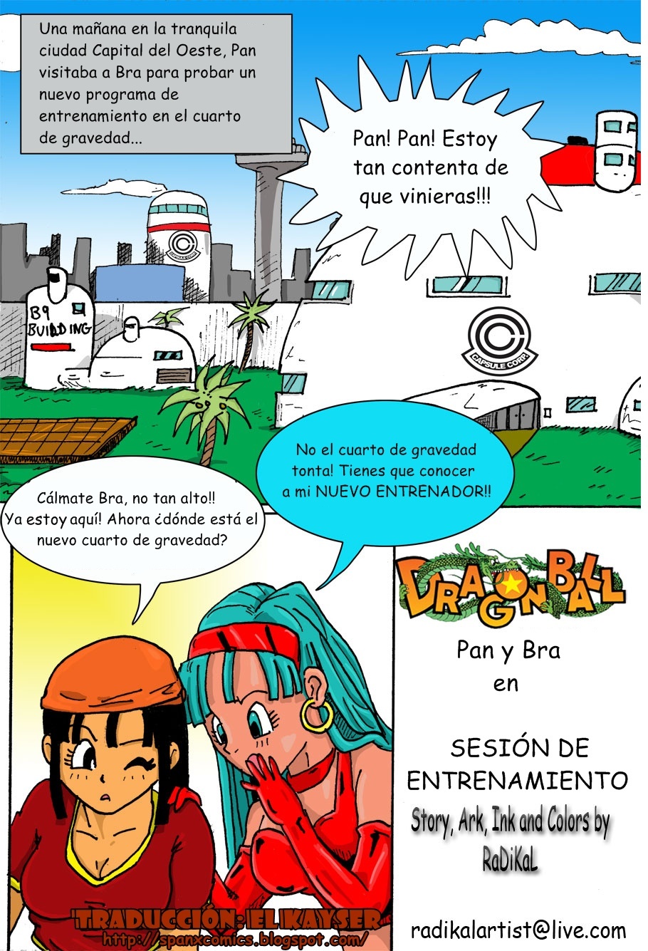 Pan And Bra's New Trainer page 1 full