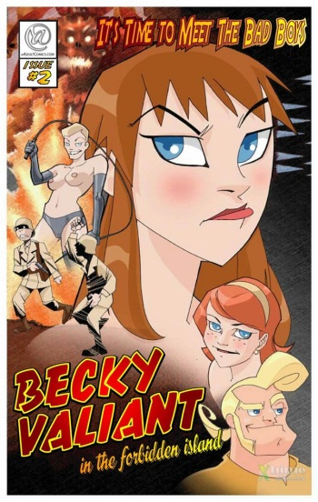 Becky Valiant In The Forbidden Island #1: It's Time to Meet The Bad Boys cover