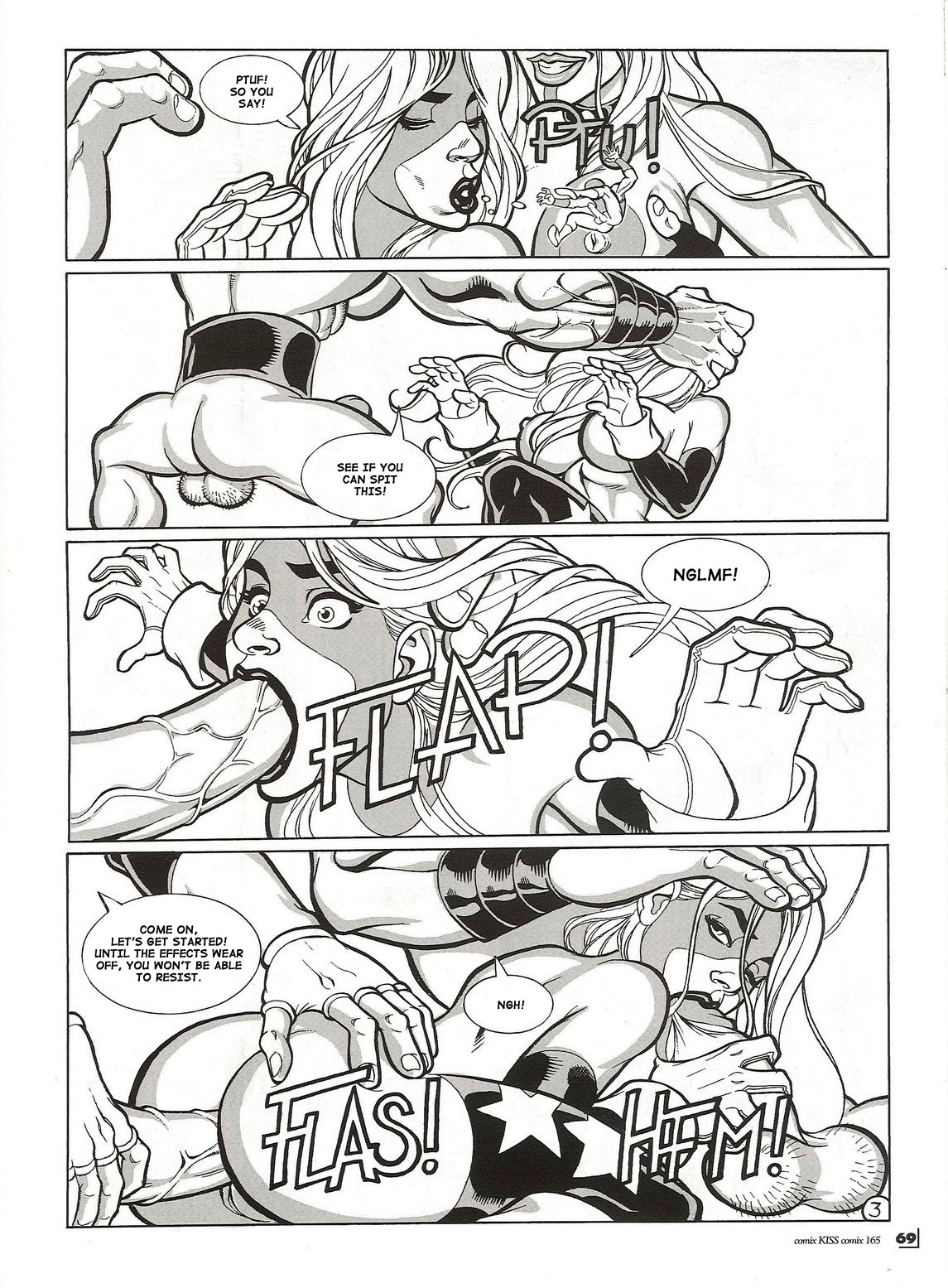 French Kiss Comix #165:  Xtasis - Love at Work page 3 full