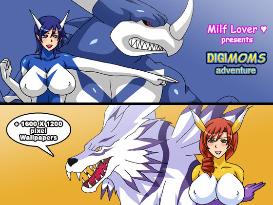 DIGIMOMS adventure page 1 full