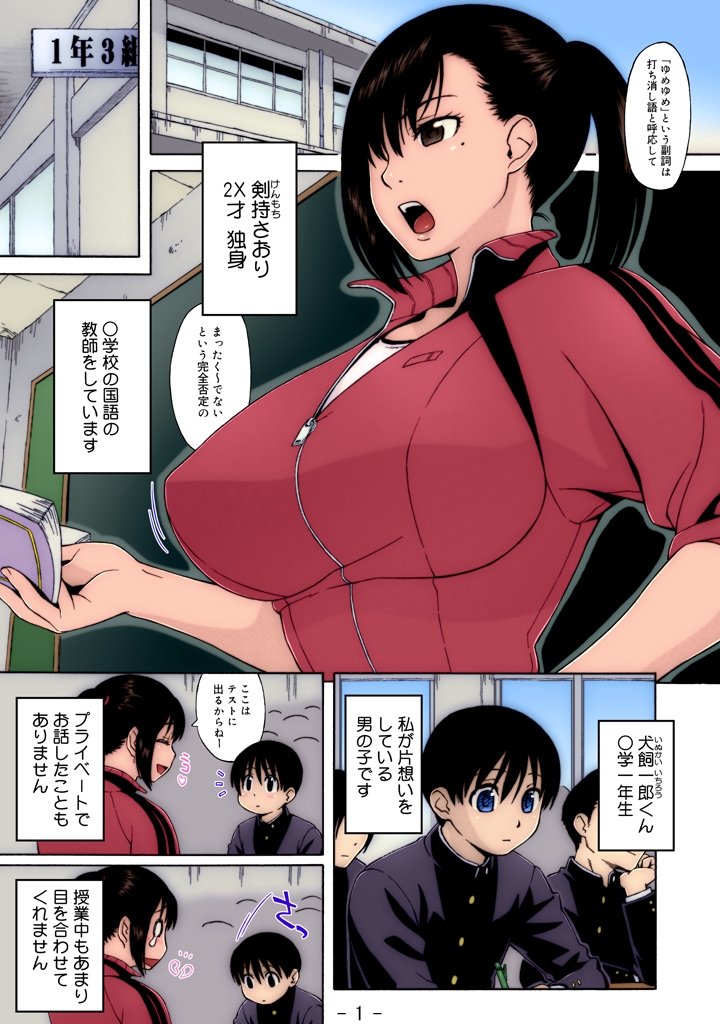 Nonstop! Kenmochi-sensei page 1 full