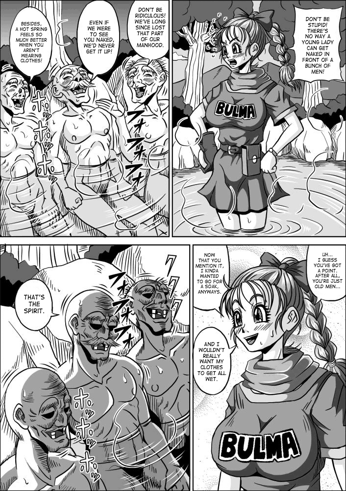Onsen Jijii VS Bulma | Hot Spring Geezers VS Bulma page 8 full