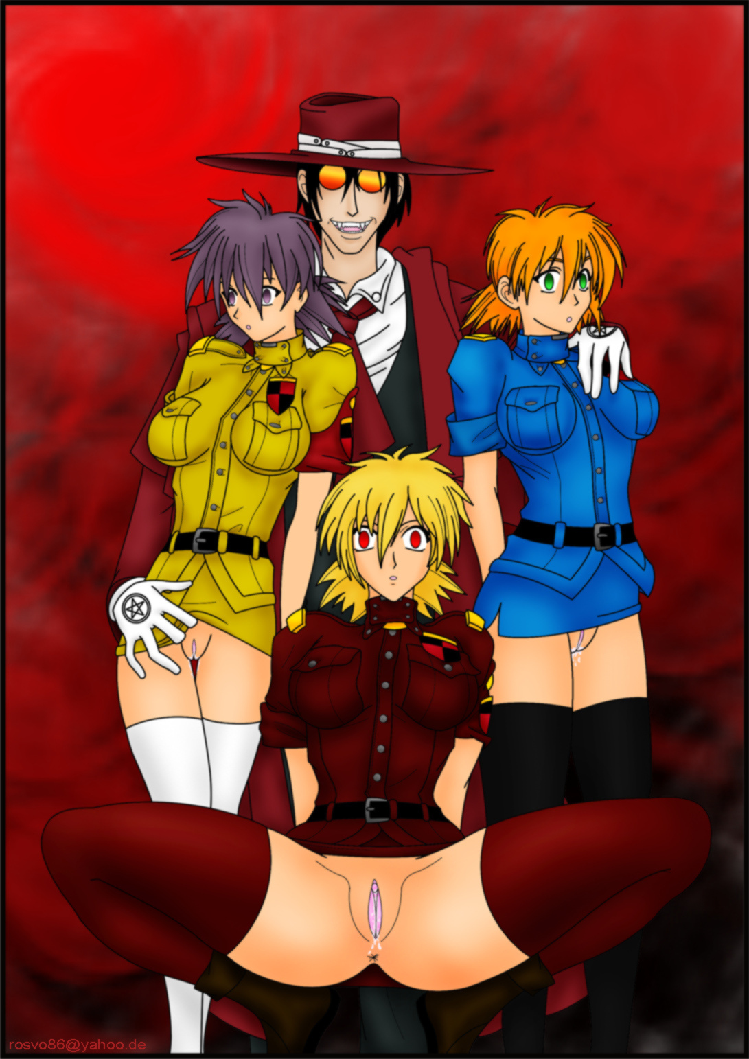 Hellsing - Seras Victoria hentai collection page 1 full