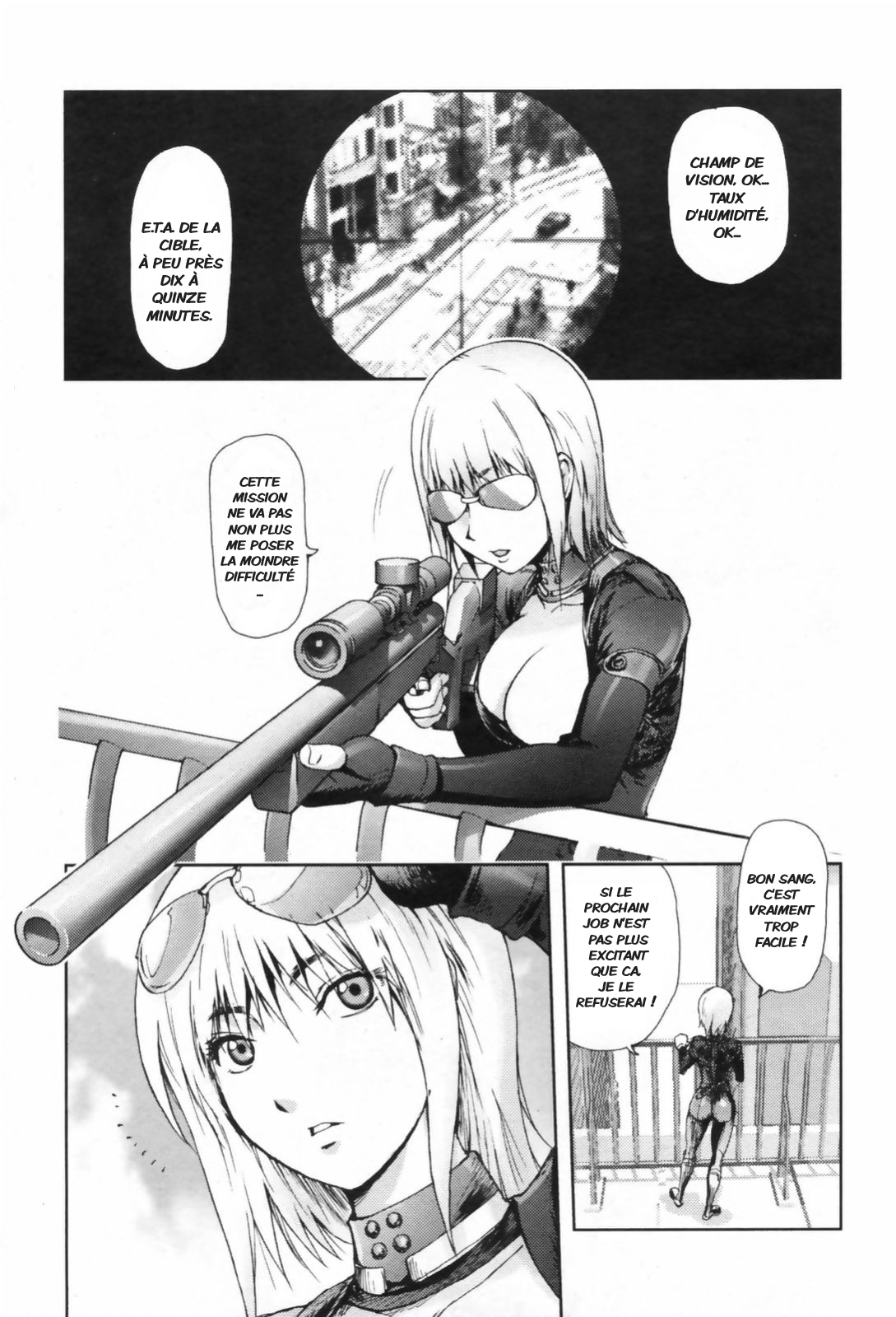 Hyappatsuhyakuchuu no Onna | The Woman Who Never Misses page 3 full