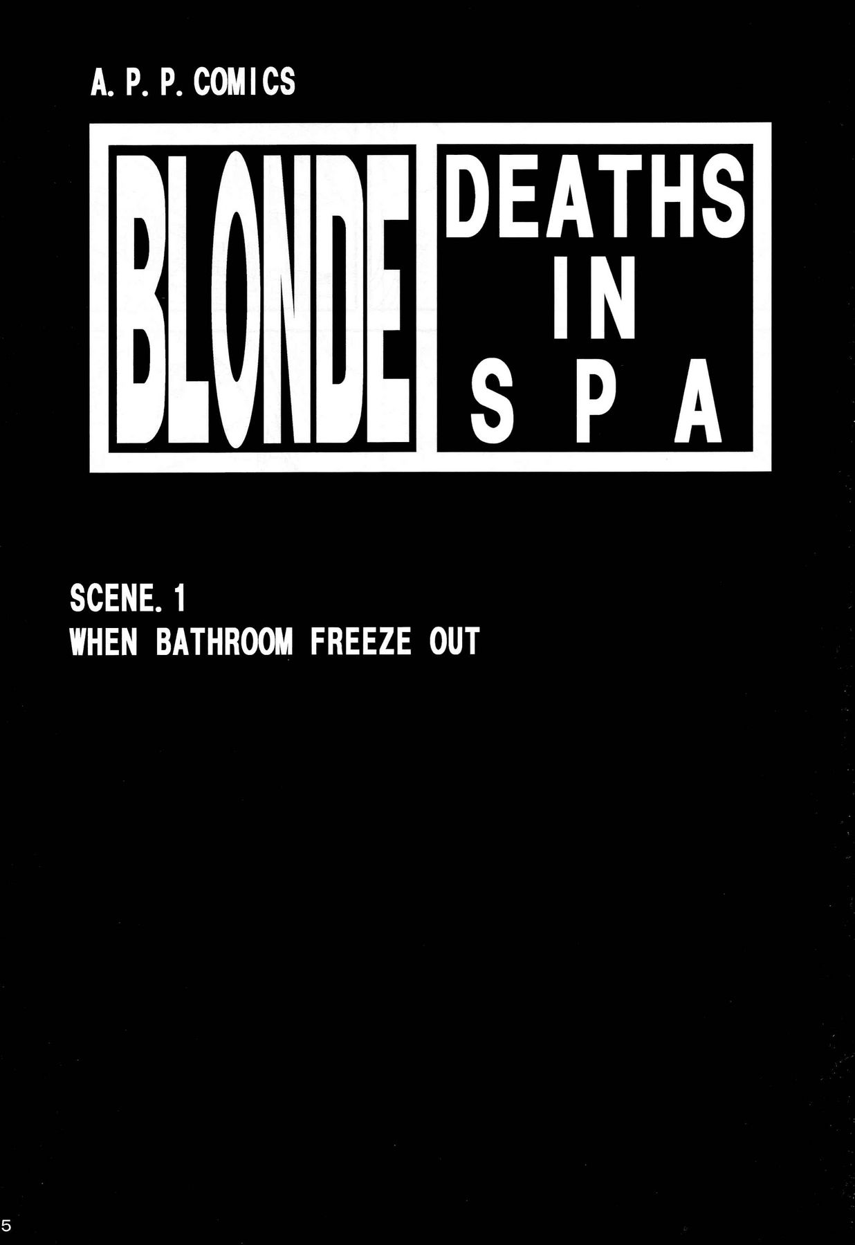 Blonde - Shinigami Onsen | Death Gods' Sauna Bath page 2 full