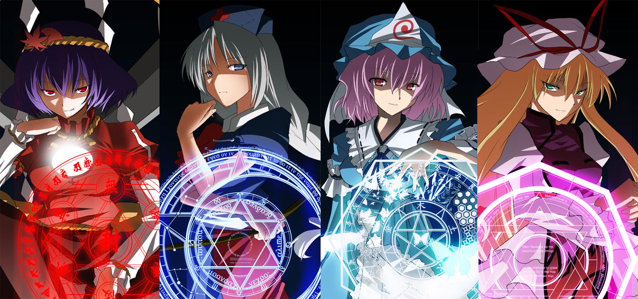 Touhou project  people mix picture page 2 full
