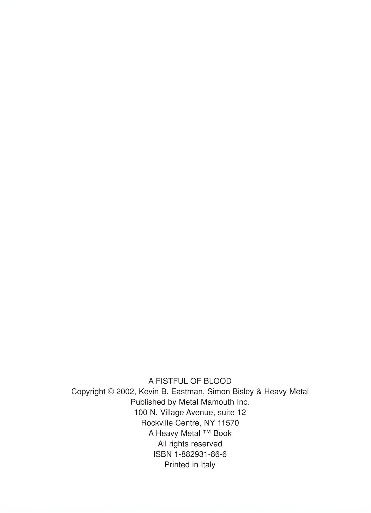 Fistful of Blood page 2 full