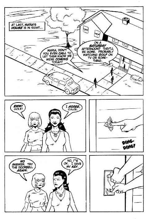 Girl on Girl - First Times: Slumber Party page 4 full