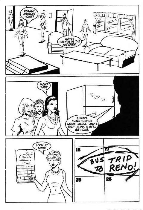 Girl on Girl - First Times: Slumber Party page 5 full