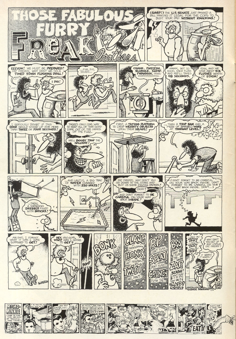Zap Comix #5 page 2 full