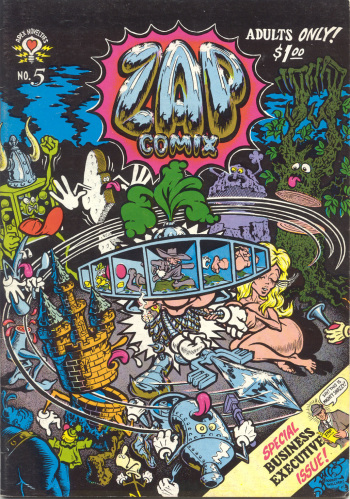 Zap Comix #5 cover