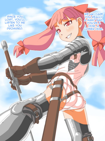 Onna Kishi o Ahe Raseru | Making the female knight squeal  =LWB= cover