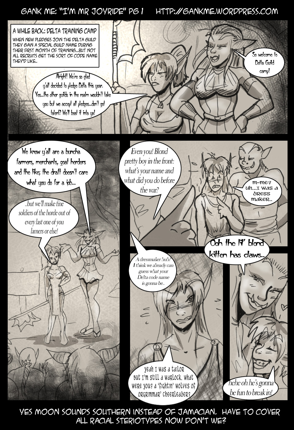 Gank Me: "Im Mr. Joyride" page 1 full