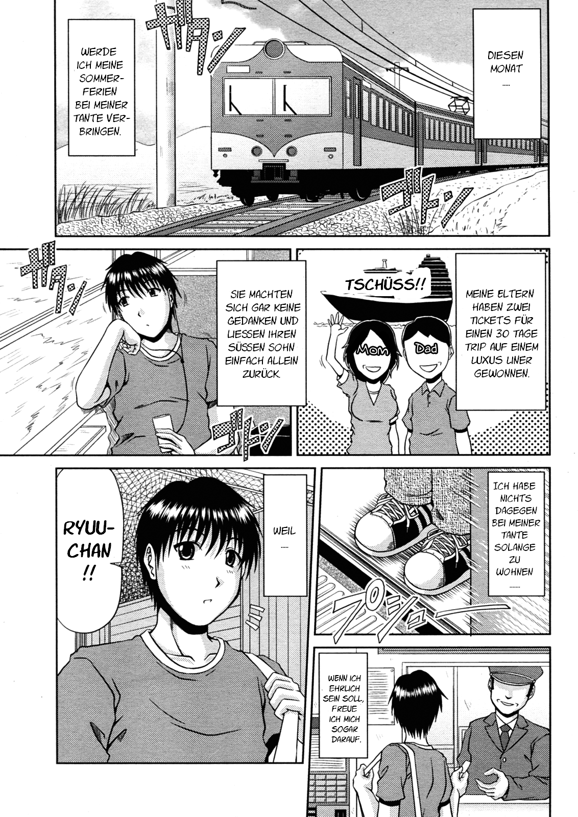 Manatsu no Hanazono Ch. 1 page 1 full