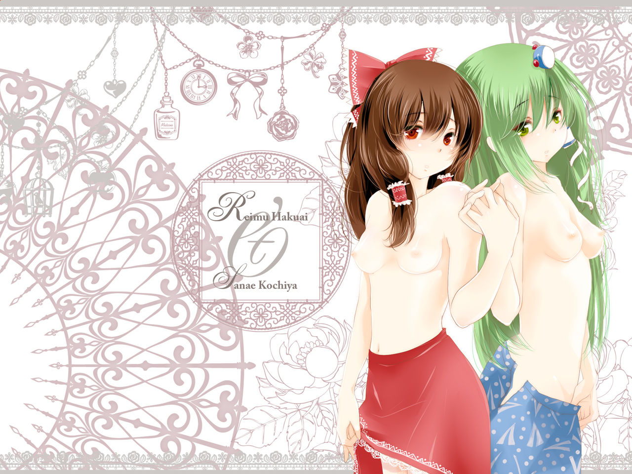 Touhou Yuri Kabegamishuu page 8 full