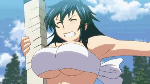 Manyuu Hikenchou Episode 3 Gifs - Chichi-furi page 7 full