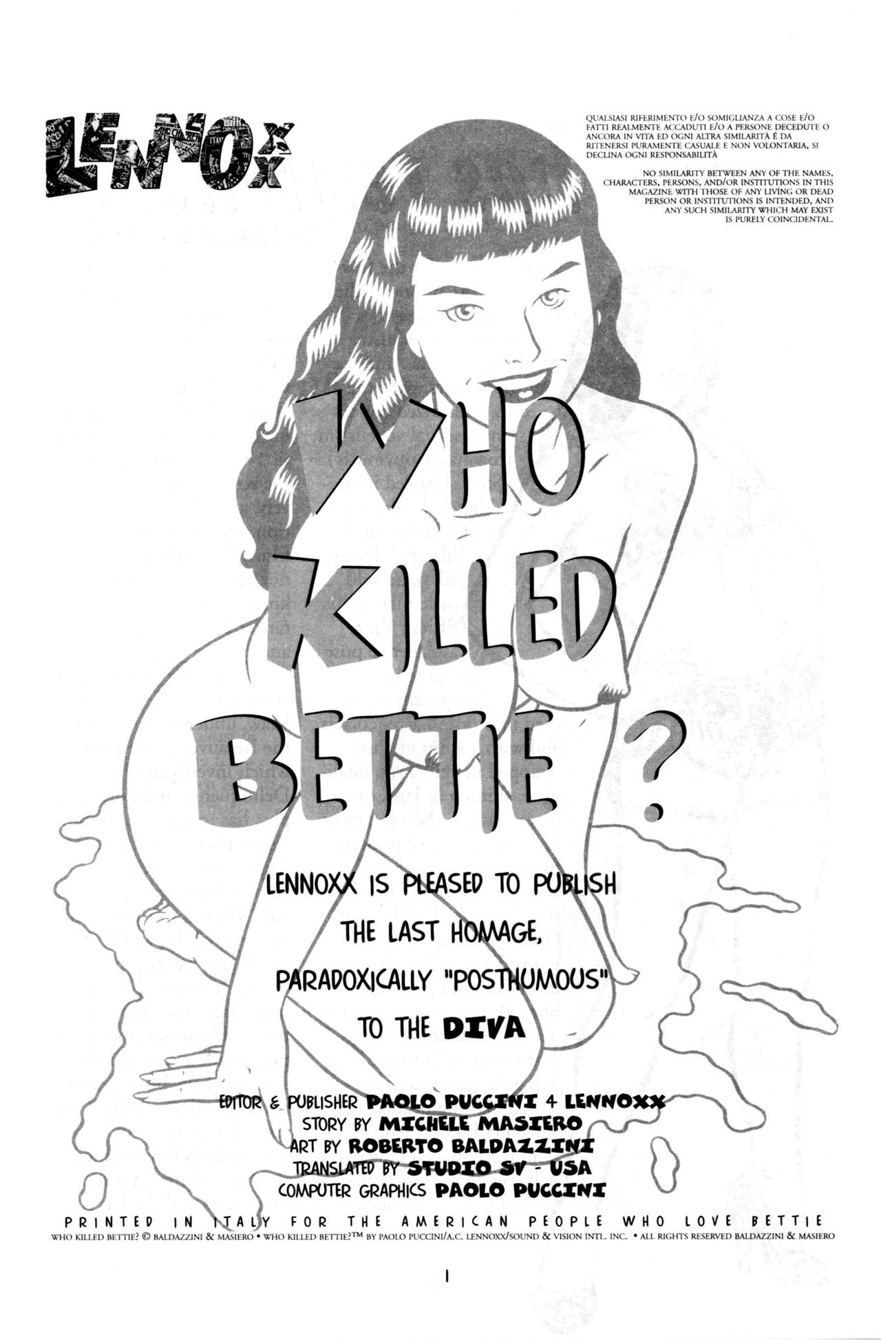 Who Killed Bettie! page 2 full
