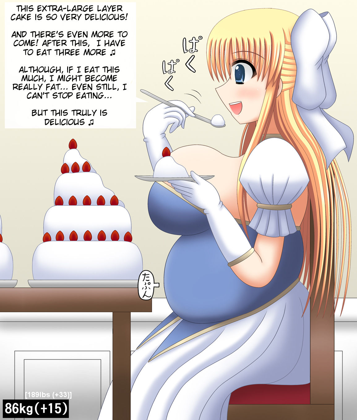 Fattening Princess  English page 5 full