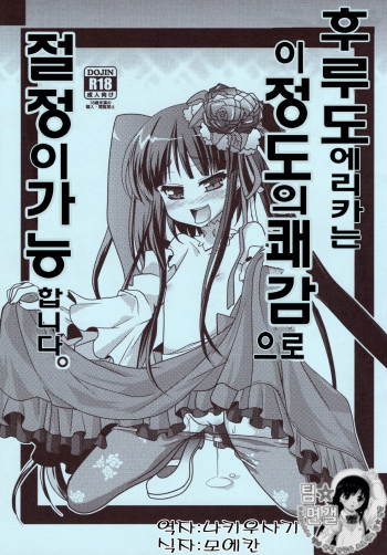 Furudo Erika Wa Kono Teido No Kaikan De Zecchou Ga Kanou Desu | 후루도 에리카는 이 정도의 쾌감 으로 절정이가능 합니다. cover