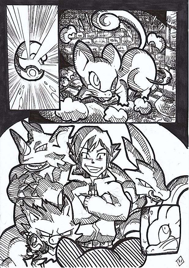 Chapter 3: Pokemon Dungeon page 4 full