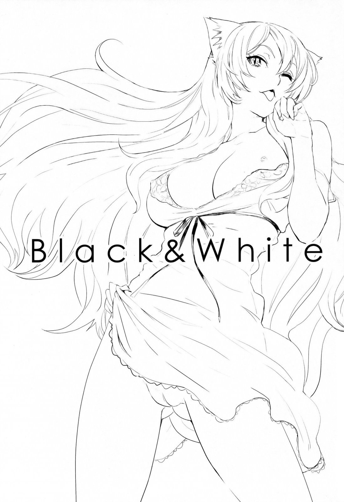 Black &amp; White page 2 full