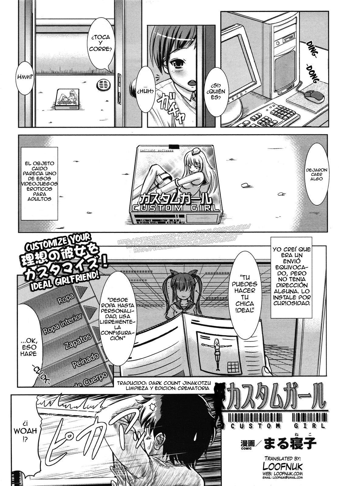 Custom Girl page 1 full