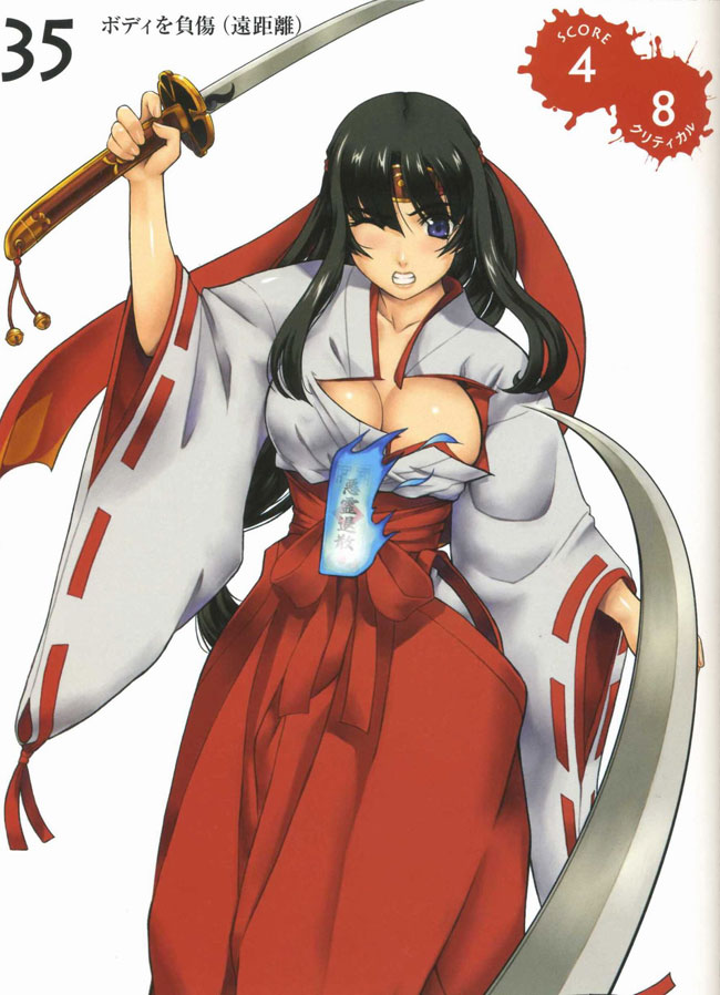 Tomoe from Queens Blade page 2 full