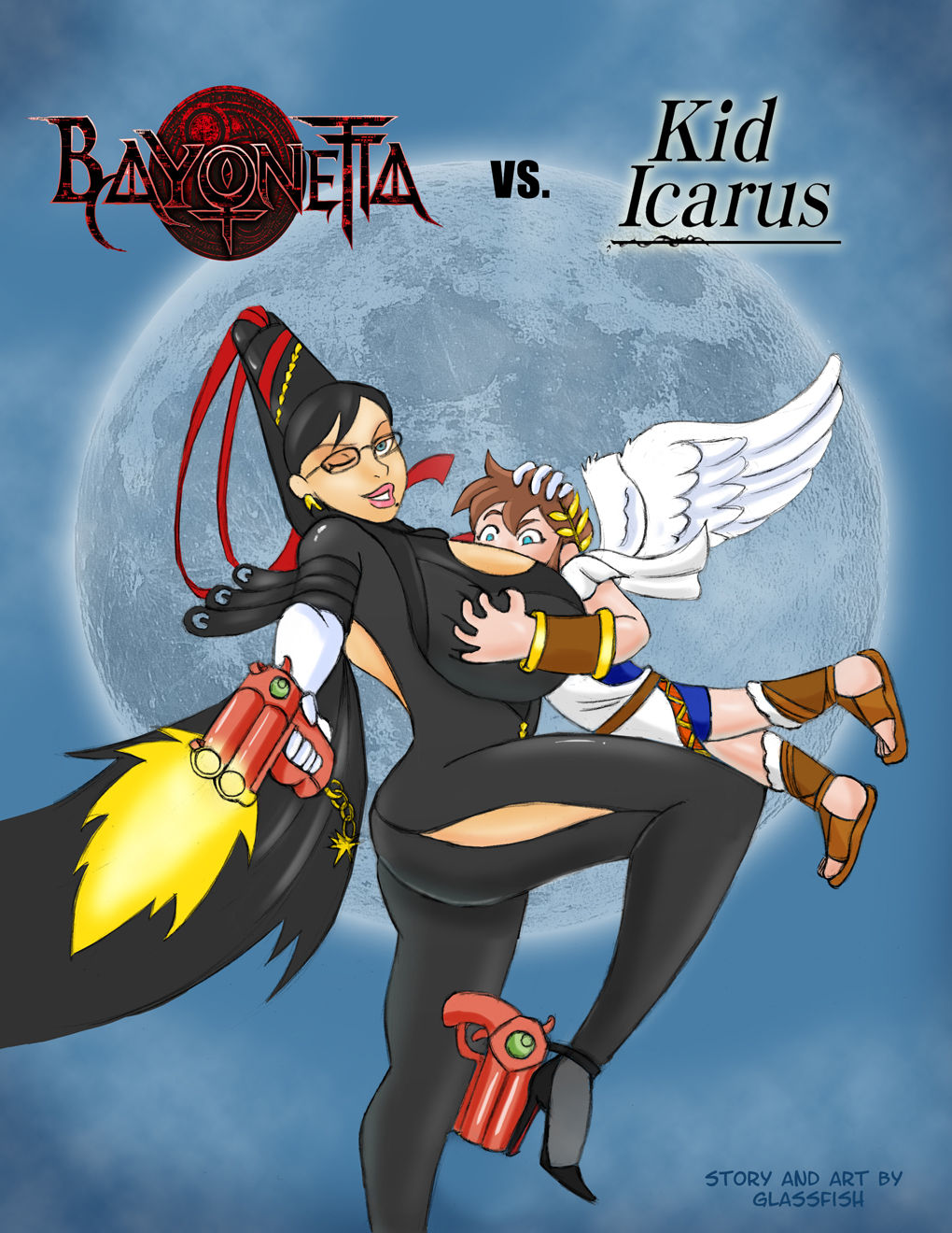 Bayonetta vs. Kid Icarus page 1 full