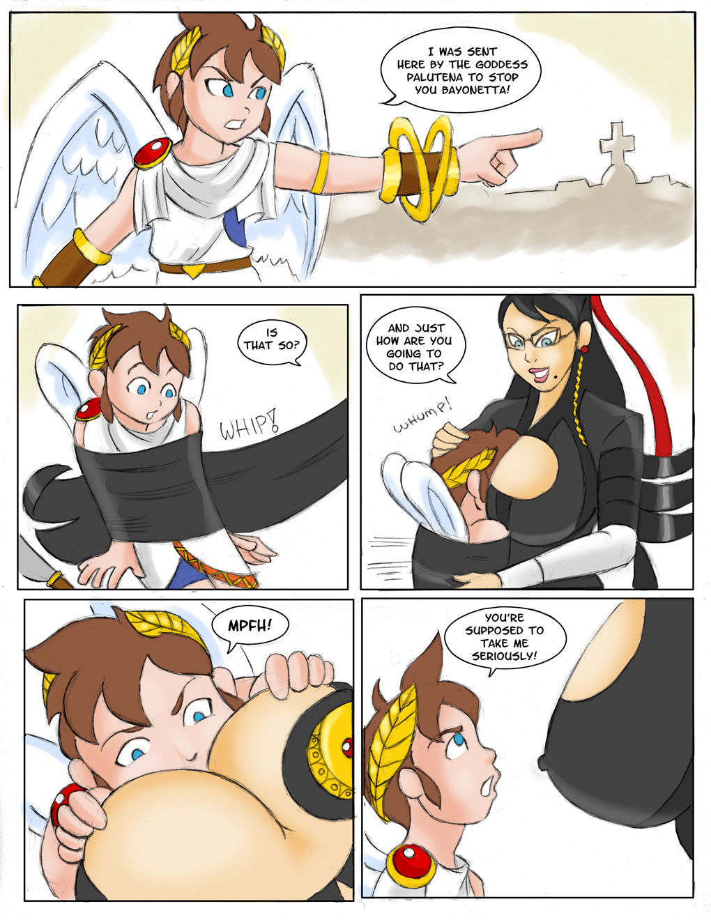 Bayonetta vs. Kid Icarus page 5 full