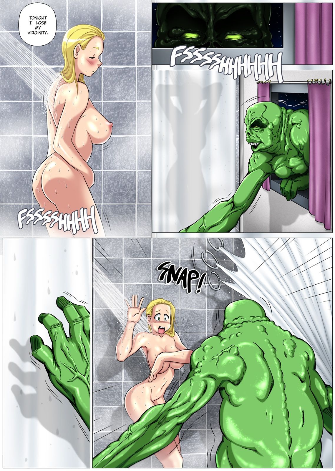 Monster Wedding Night page 3 full