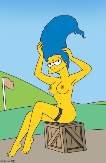 Sexy Marge Simpson and Others cover