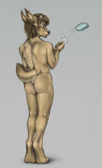 Furry rumps cover