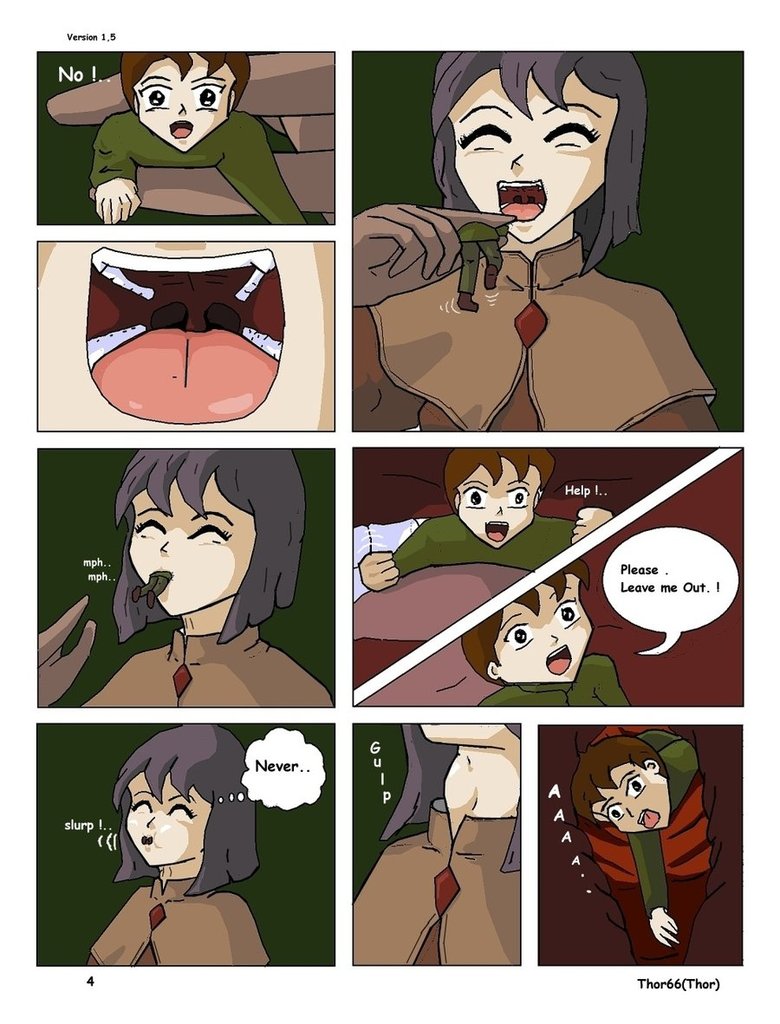 Old Soft VORE Comic Revised page 4 full