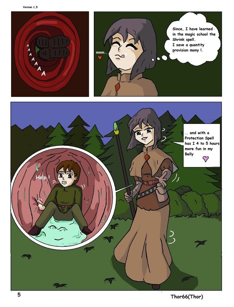 Old Soft VORE Comic Revised page 5 full