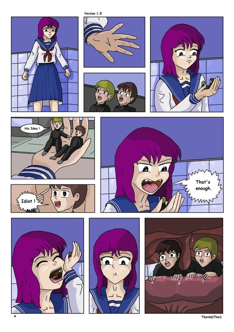 Old Soft VORE Comic Revised page 9 full