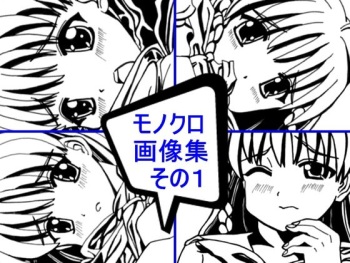Monochrome Gazou Shuu Sono 1 cover