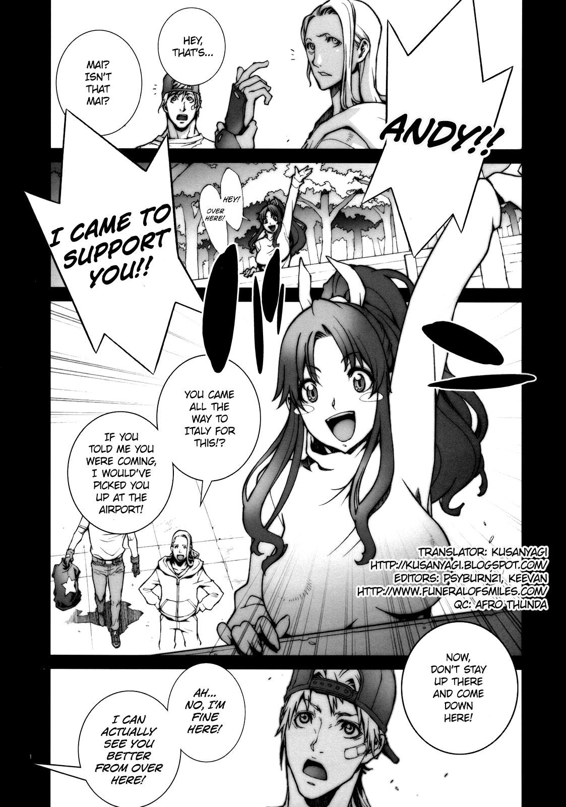 Kachousen    =Funeral of Smiles= page 2 full