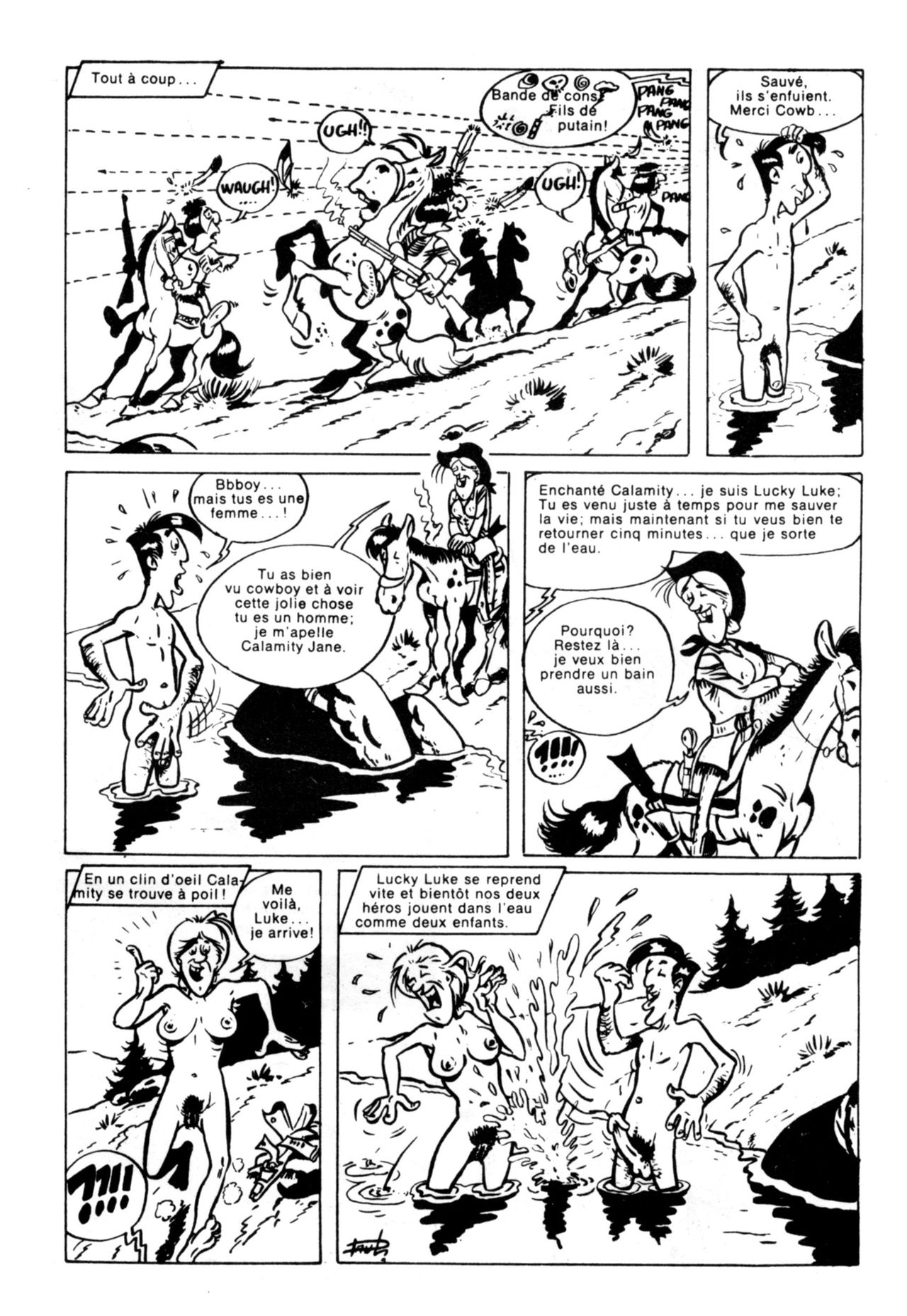 Schuurmans Les aventures sexuelles de Lucky Luke page 5 full