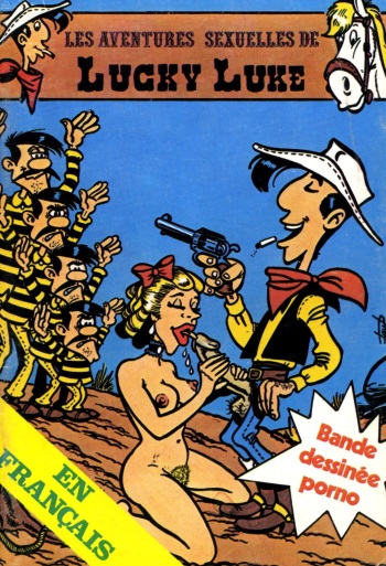 Schuurmans Les aventures sexuelles de Lucky Luke cover