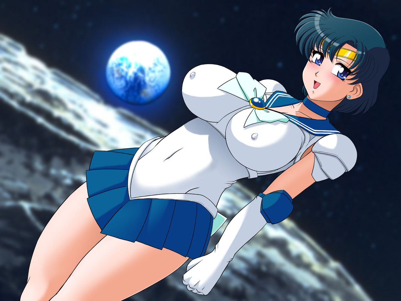 Nyotai Kansoku 2 - Innyuu Onna Senshi Suisei Hen page 3 full