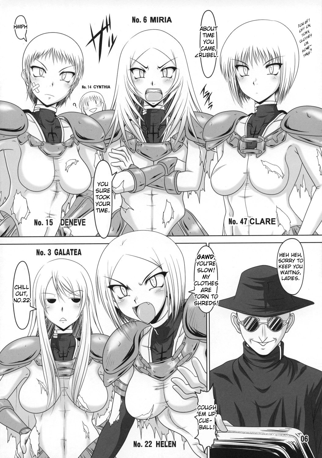 Tokimeki CLAYMORE page 5 full