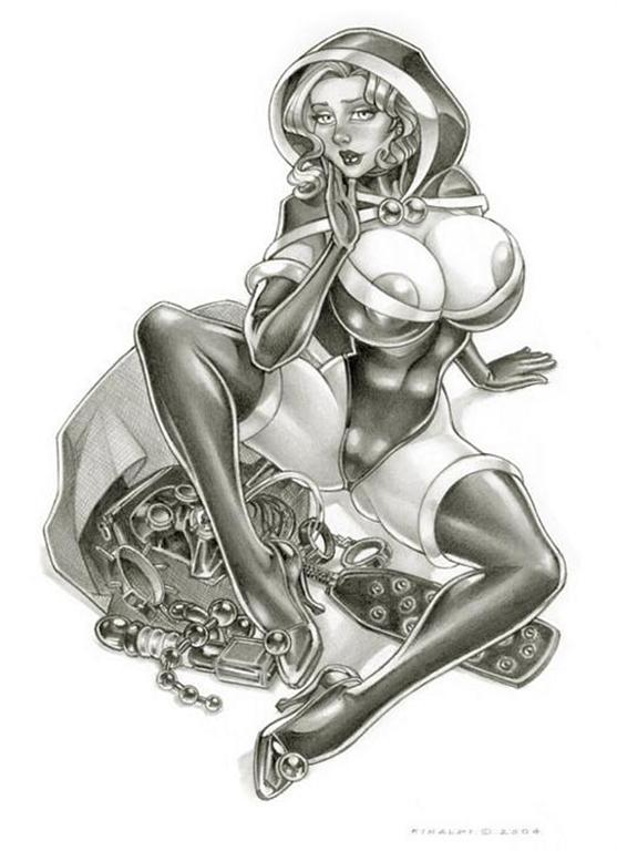 VICTOR RINALDI ART - Huge Tits drawings page 2 full