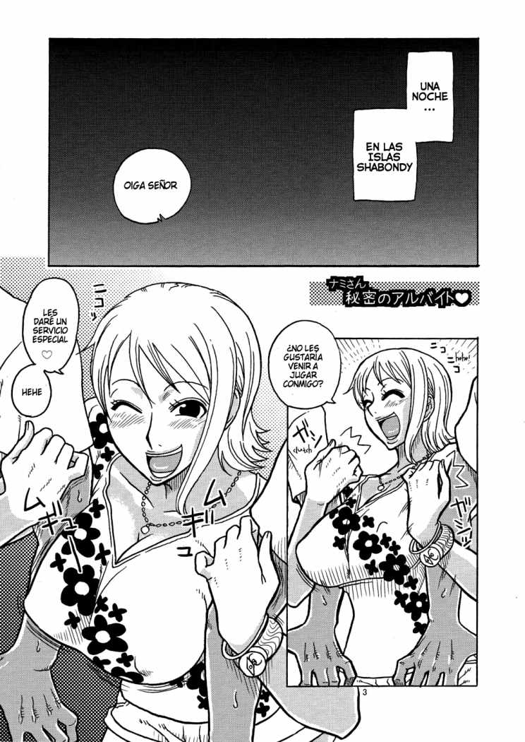 Nami no Ura Koukai Nisshi 4 | Nami's Hidden Sailing Diary 4 page 4 full