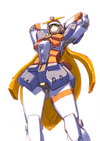 Nobel Gundam from G Gundam cover
